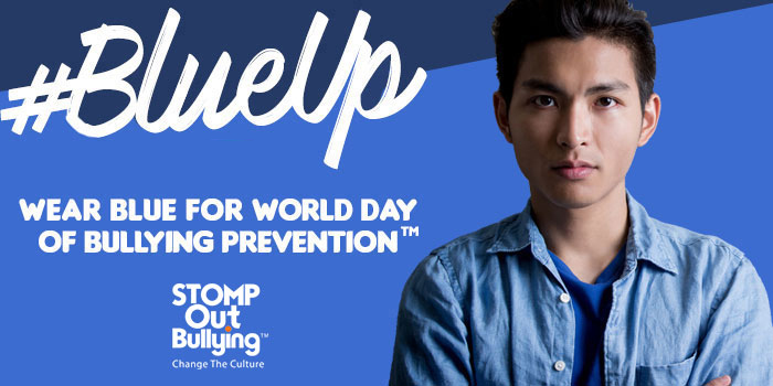 Blue Shirt Day also known as World Day of Bullying Prevention. #BlueShirtDay #BlueUp #Bullying 