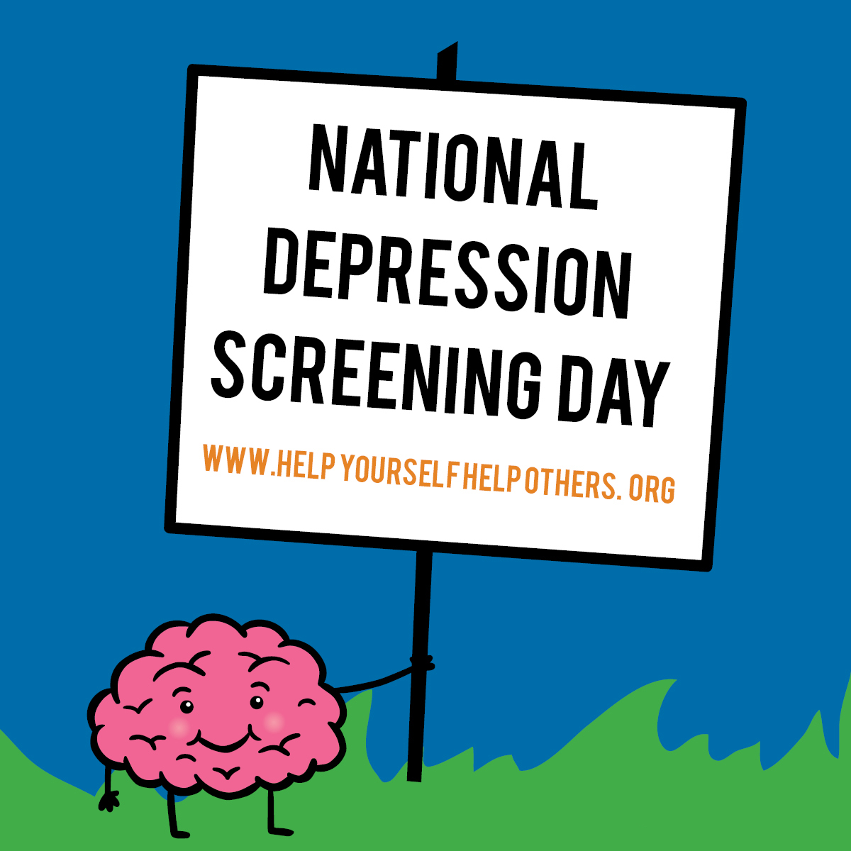National Depression Screening Day - is an effort to reach individuals across the nation with important mental health education and connect them with support services. #DepressionScreeningDay