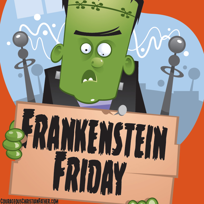 Frankenstein Friday - A day for the monster that Franenstein created. #FrankensteinFriday #Frankenstein