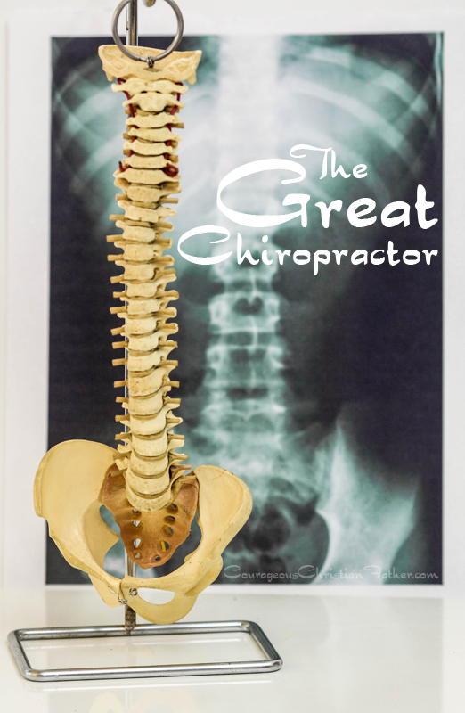 The Great Chiropractor - Not only is Jesus the Great Physian and Great Shephered. He is also The Great Chriopractor.