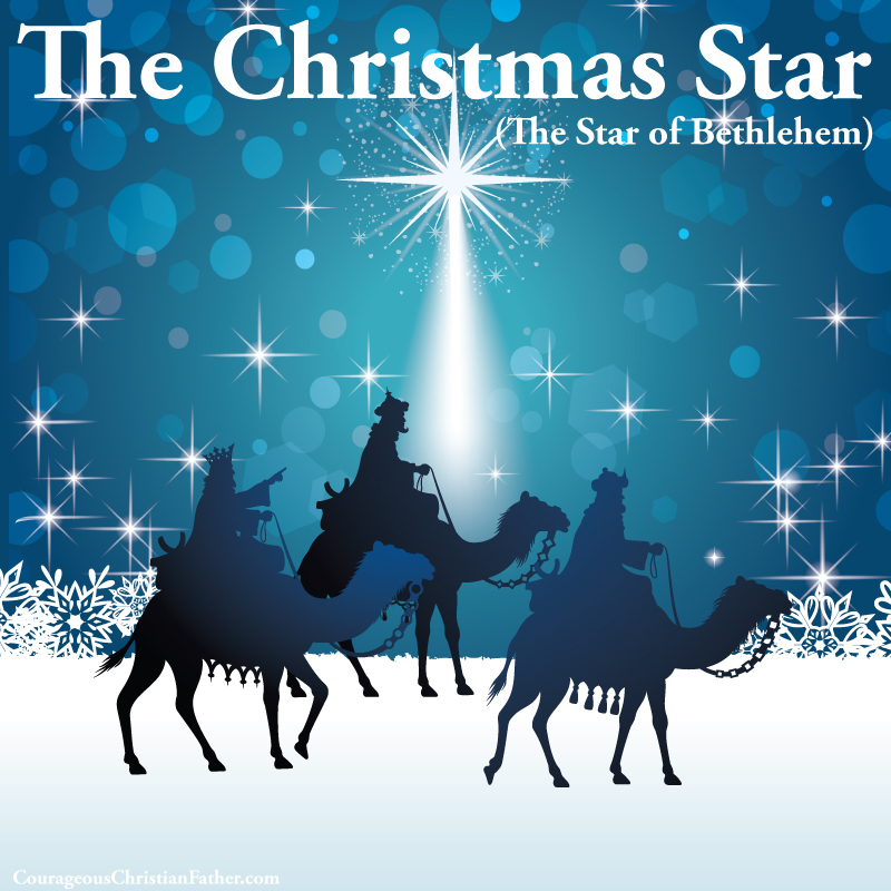 The Christmas Star or known as the Star of Bethlehem which was the brightest star that led the way for those to witness the birth of the Messiah ... Jesus Christ.