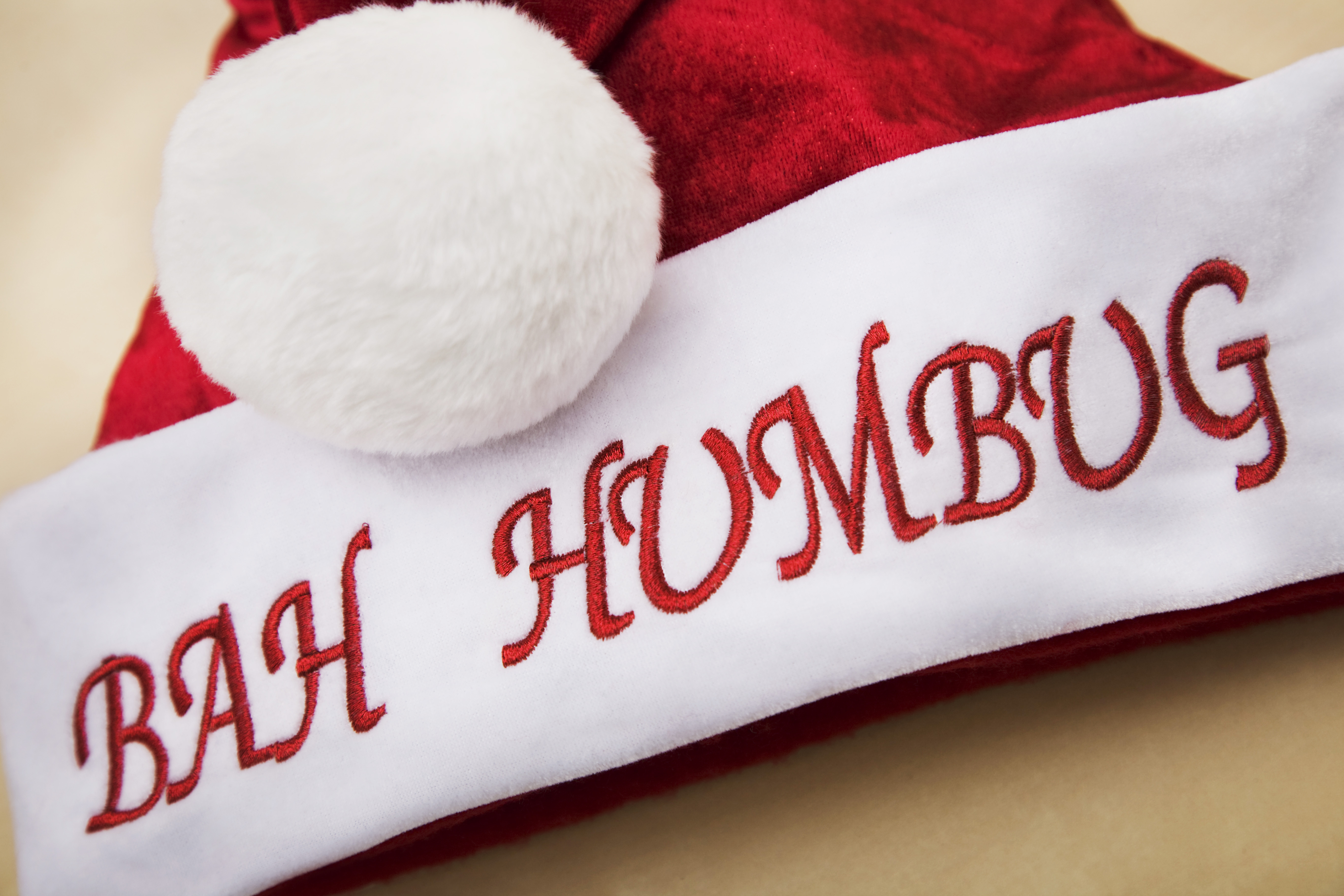 Humbug Day - A day to let out your fustration about the holiday just like Ebenezer Scrooge. #HumbugDay