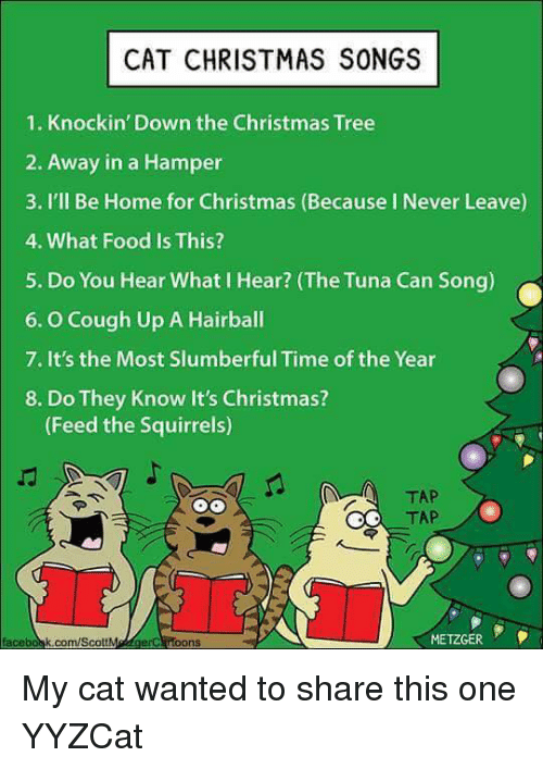 Cat Christmas Songs (Cat CatMas Songs) | Metzger Comic