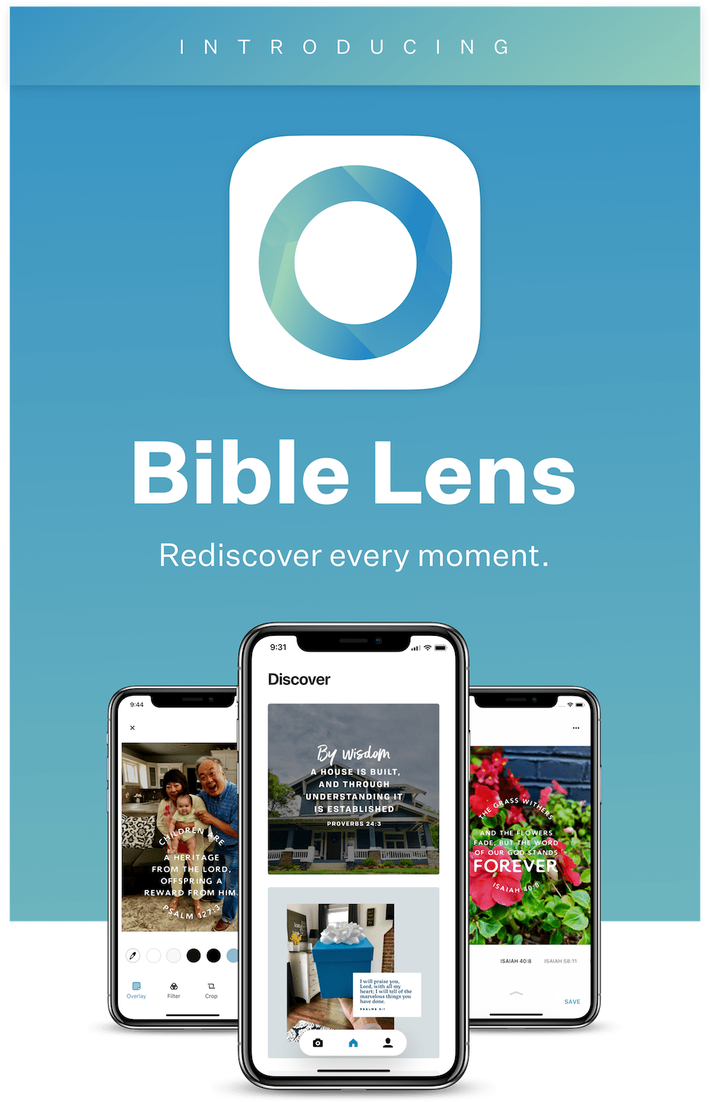 YouVersion Bible Lens - Now you can easily create Bible Verse memes with your personal photos. #BibleLens