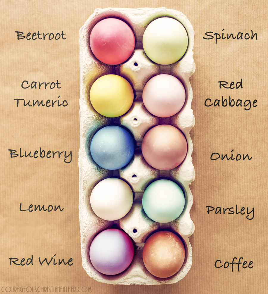 Dye eggs with all-natural ingredients - Below are a few tried and true methods for producing brilliantly hued eggs with items from the kitchen, courtesy of The Spruce and Martha Stewart.