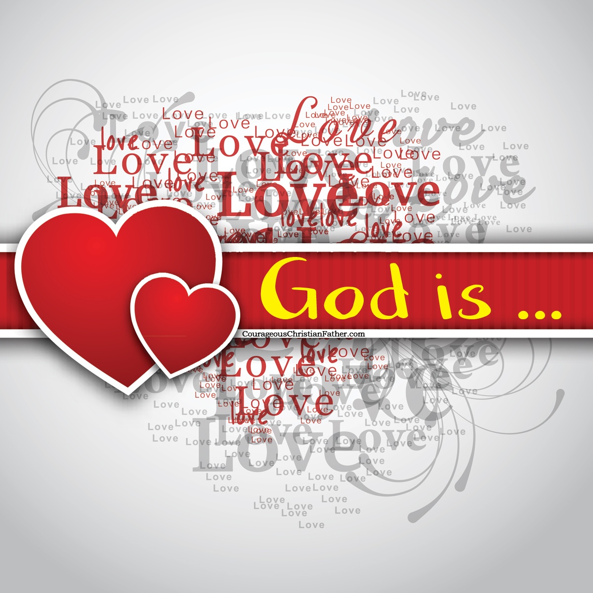 God is Love - Attribute of God - Day 29 - on this days challenge we had to read and write out Romans 8:36-39 and share what attribute(s) of God we see. Part of the 31 Days of the Attributes of God.