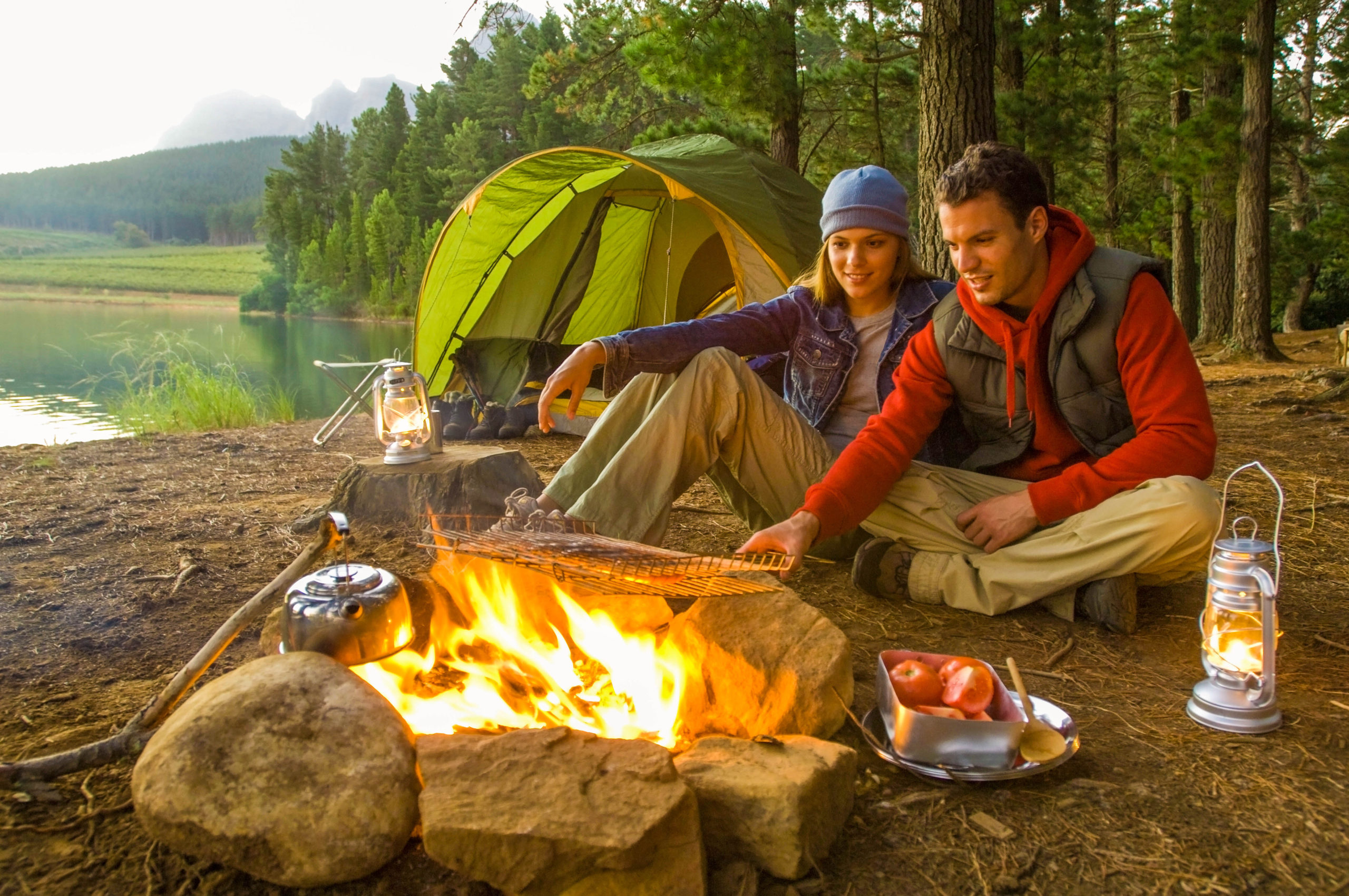 Get fired up about campfire cooking - Camping season revs up when the temperature warms. In a recent survey by Kampgrounds of America, Inc., the main reasons people say they go camping are to reconnect with nature, spend time with family and friends and reduce stress and relax.