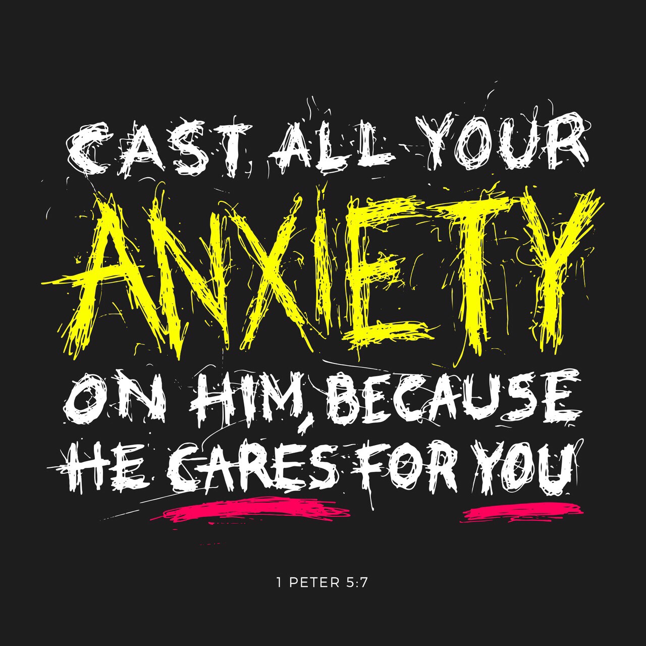VOTD July 9, 2019 - casting all your anxiety on Him, because He cares for you. 1 PETER‬ ‭5:7‬ ‭NASB‬‬