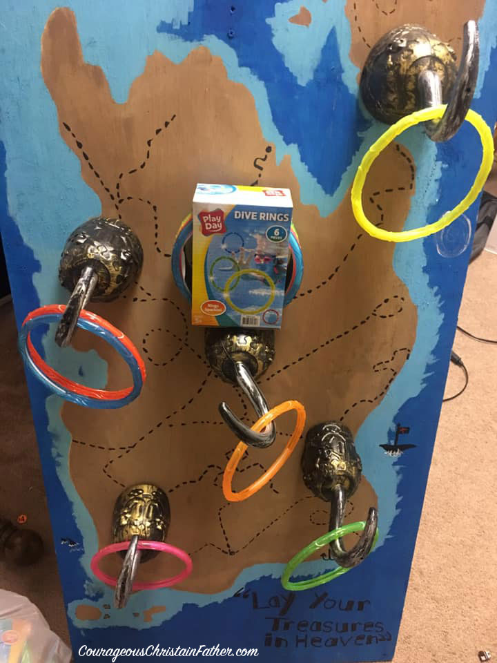 Updated Pirate Ring Toss Game - with the Pool Rings