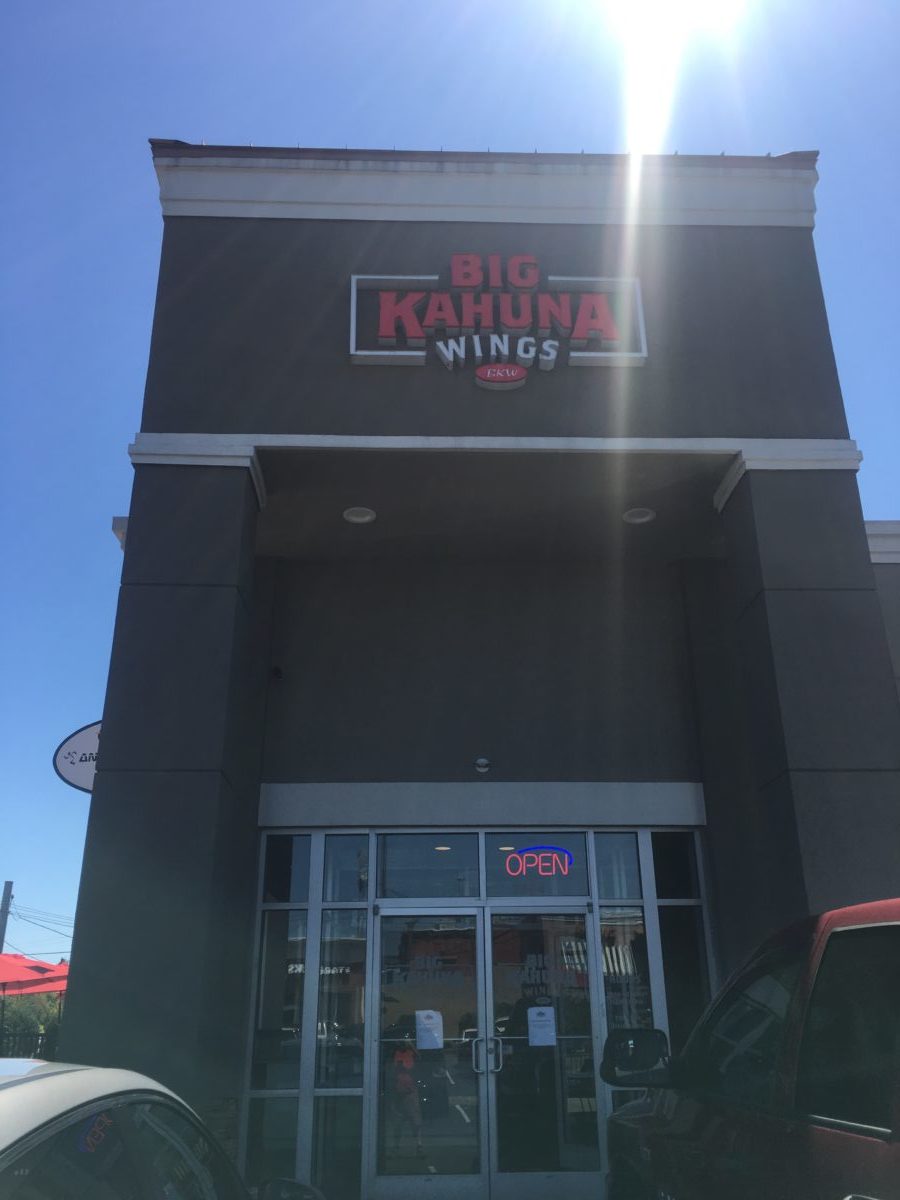 Big Kahuna Wings (BKW) - is this week's Travel Thursday. - We visited the location by West Town Mall in Knoxville, TN. This is a local company based in Knoxville area. My wife and I was out and said let's try somewhere new and this is where we ended up! #BKW #BigKahunaWings