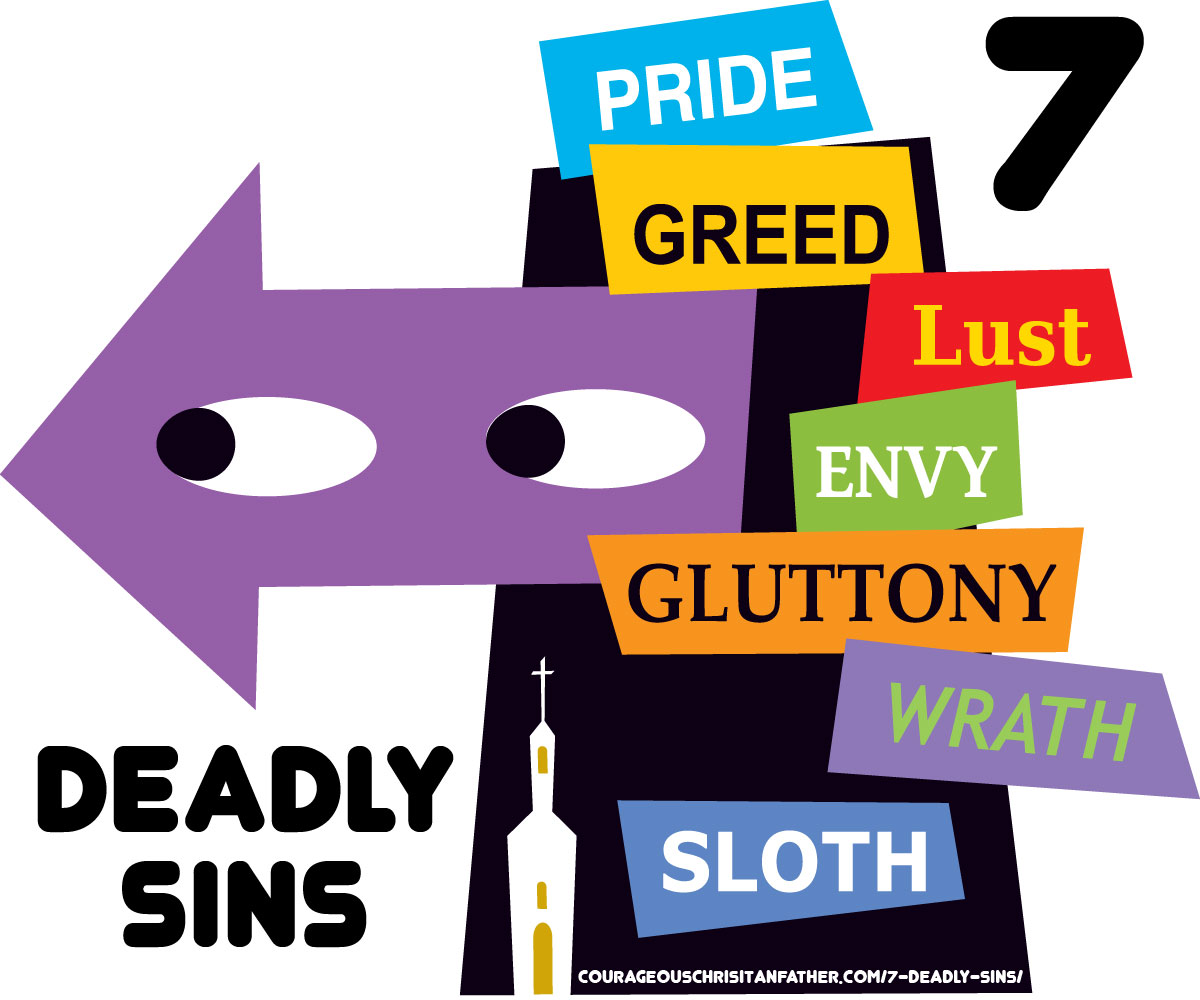7 Deadly Sins - We hear about these type of sins most often around Halloween. So what are they?