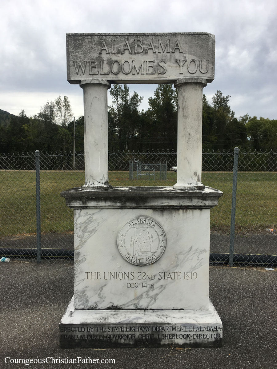 Trail of Tears State Marker - Alabama - This will be this week's Travel Thursday feature is near Bridgeport, AL. #TrailofTears