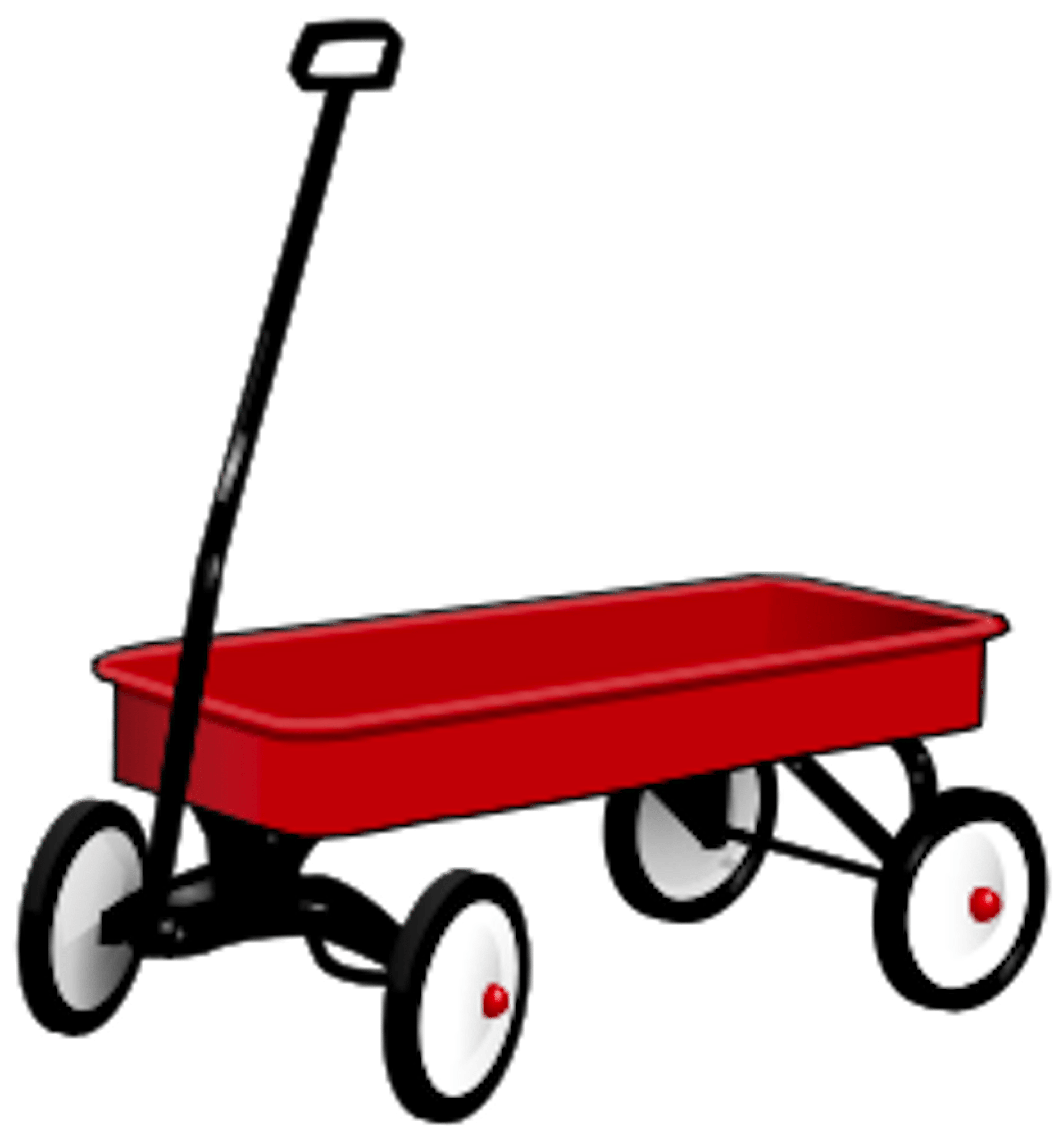 Little Red Wagon Day - A day that celebrates that red wagon toy that we could use to haul things in. #LittleRedWagonDay