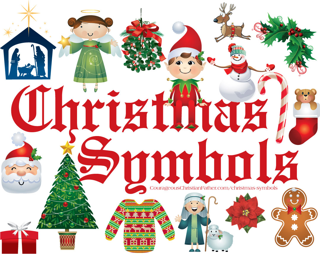 Christmas Symbols - This is a list of Christmas Symbols that we know of and see around Christmas Time. #ChristmasSymbols