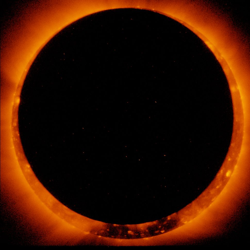 Ring of Fire Solar Eclipse After Christmas 2019. #SolarEclipse #RingofFireSolarEsclipse A spacecraft's view of an annular solar eclipse in 2012. (Image: © Hinode/XRT)