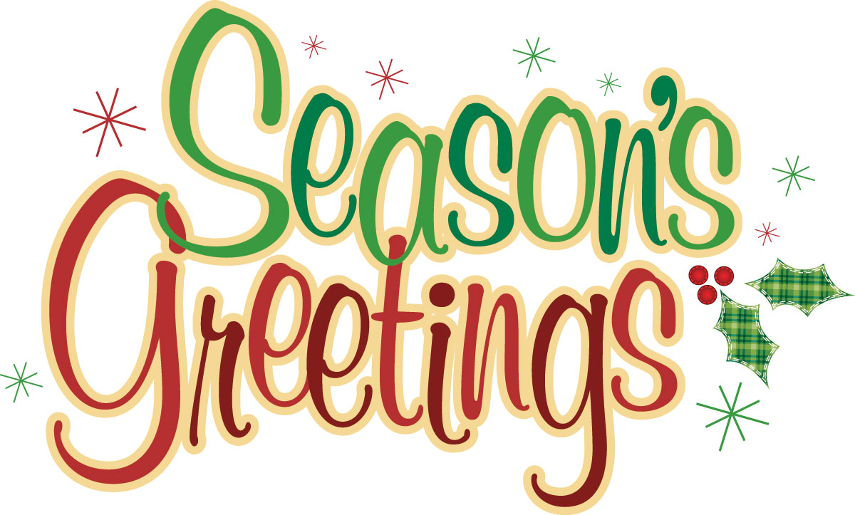 Season's Greetings is another greeting you hear along with Merry Christmas, Happy Christmas or even Happy Holidays. #SeasonsGreetings
