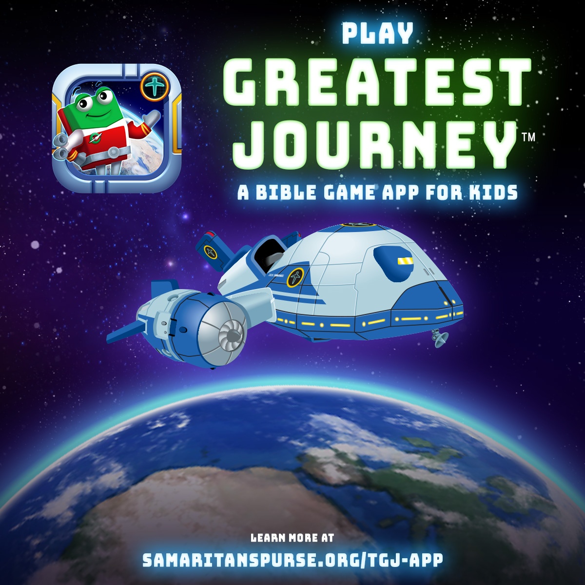 Samaritan’s Purse Releases Free Kids’ Bible Game App - Christian parents now have a new resource to help their kids learn about the Bible based on a discipleship program that’s already leading millions of children to Christ all over the world.