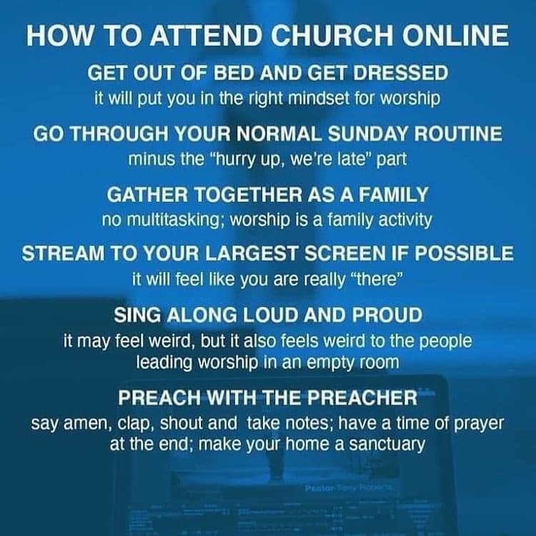 How to attend Church Online - Here are six steps on attending your church online. #OnlineChurch