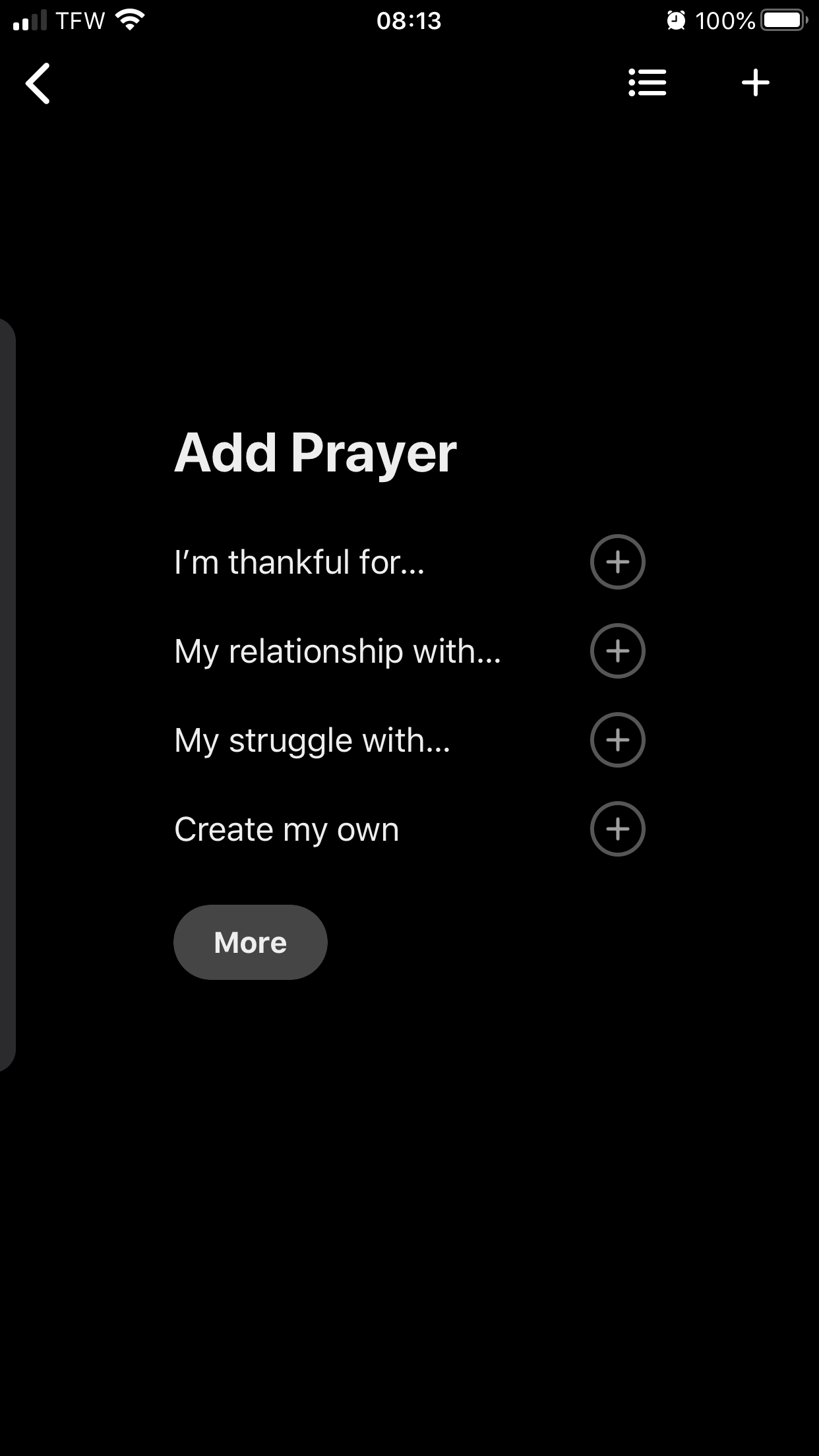 Add Prayer ... YouVersion Community creates 1 million prayers during first week of new Bible App Prayer feature