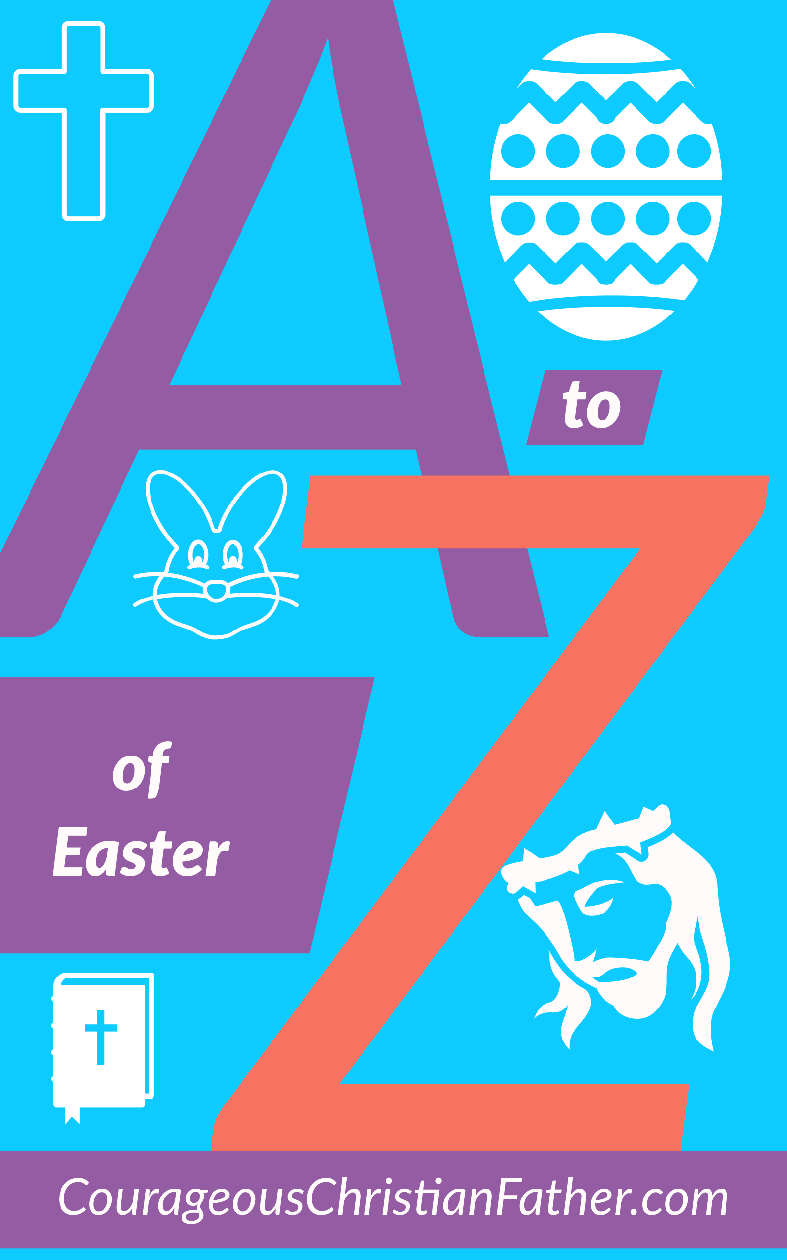 The A-Z of Easter - I take each letter of the alphabet and give a word that is related to Easter. I start with A and end with Z. #Easter