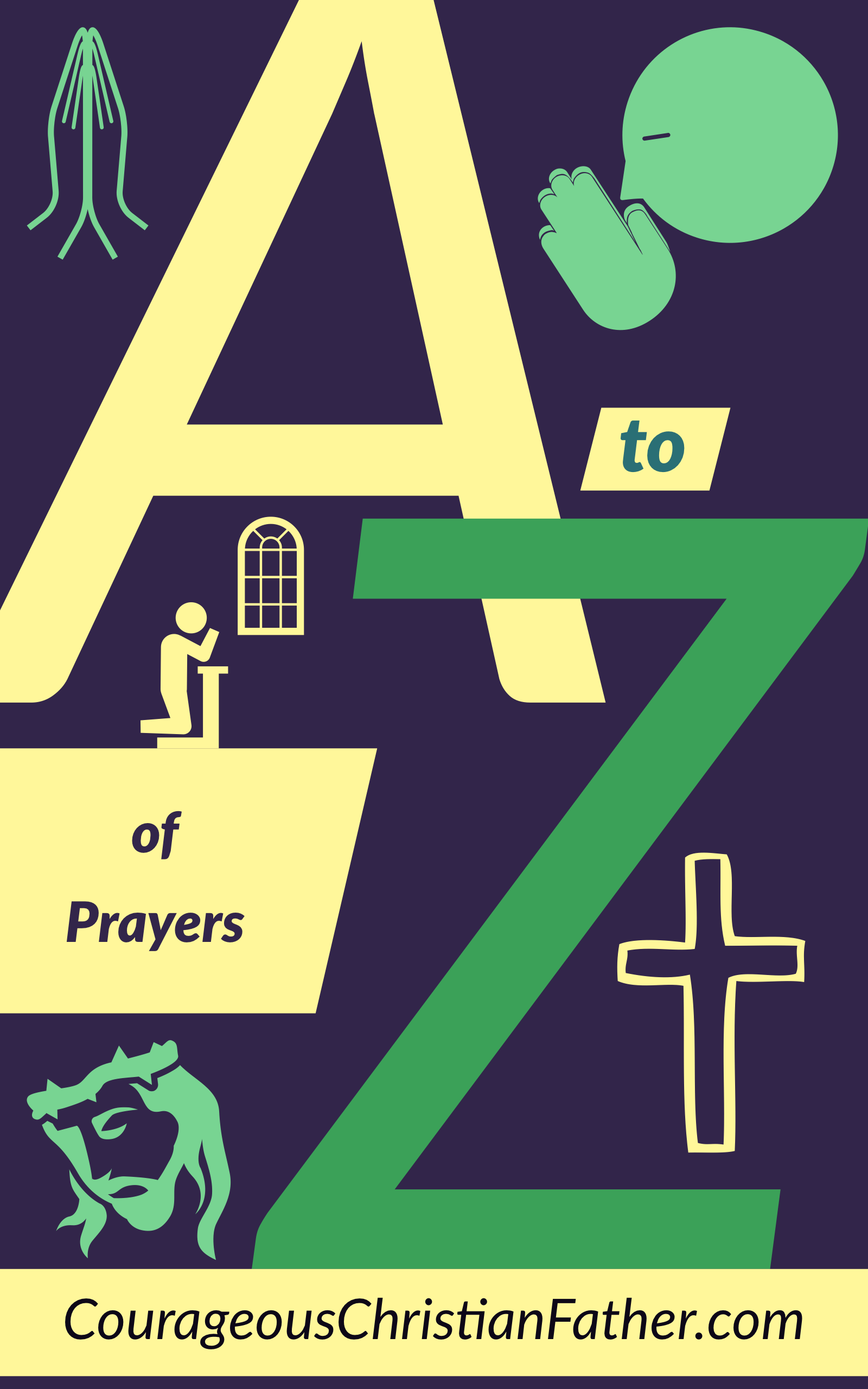 The A-Z of Prayers - This is an alphabetical list of anything to do with prayers and praying starting with the letter A and ending in Z. #Prayers #Praying