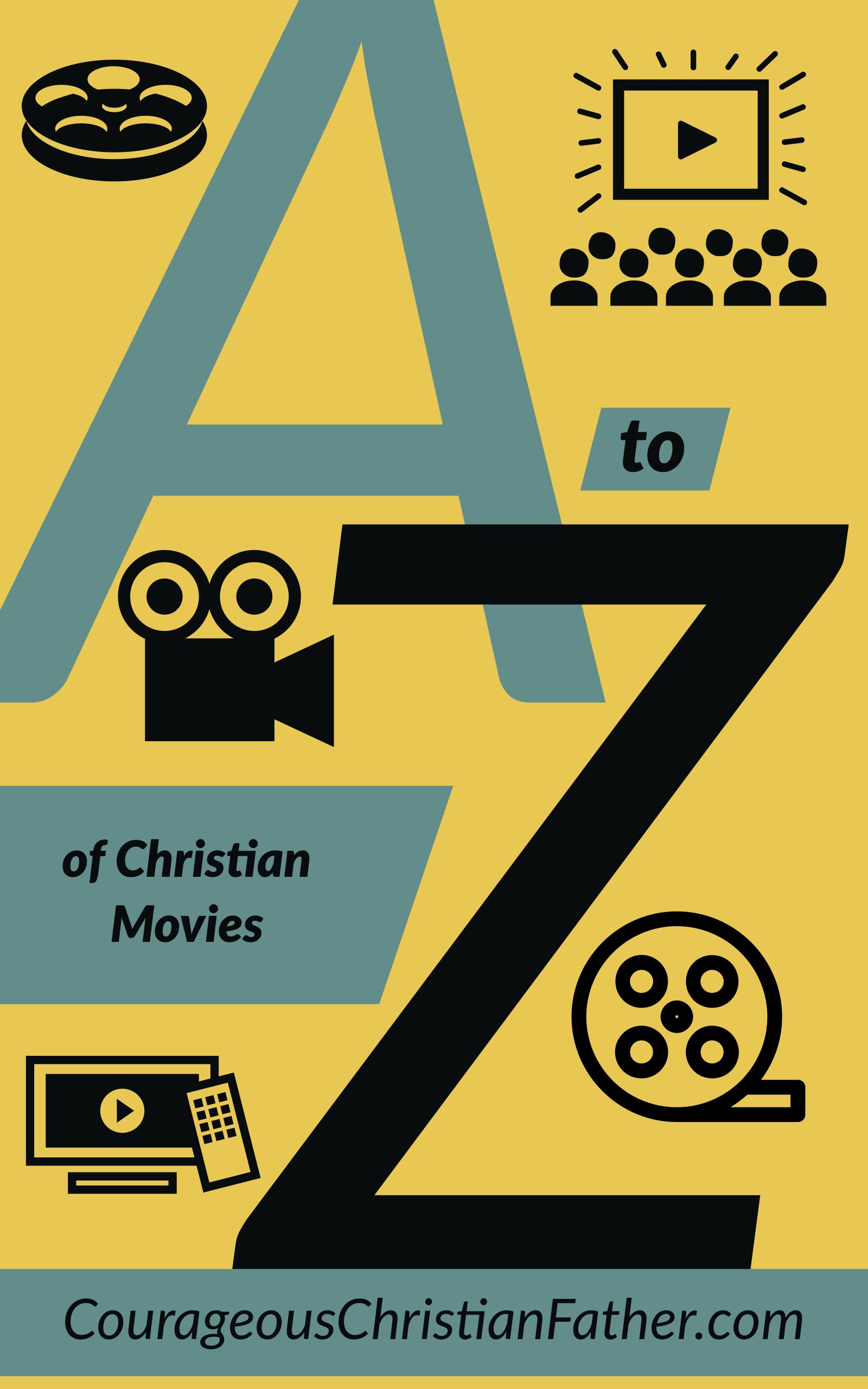 The A-Z of Christian Movies - This is an alphabetical list of of anything to do with Christian Movies, Faith-Based Movies, Christian Documentaries and even Christian TV Shows. #ChristianMovies