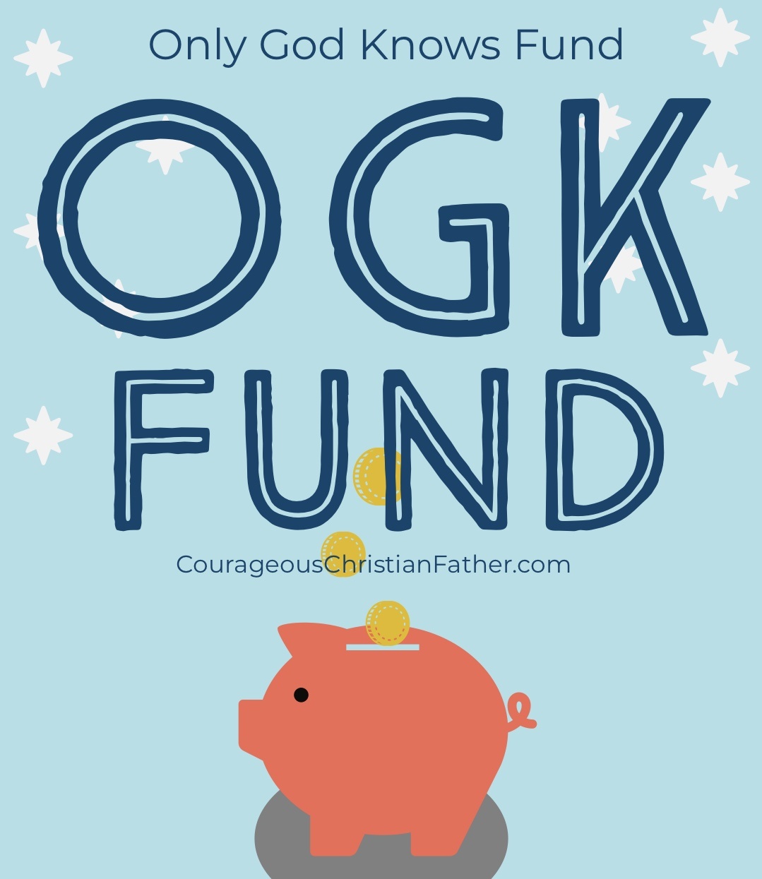 OGK Fund (Only God Knows Fund) - Similar to a rainy day fun. This one you put money aside and keep it until you need for a situation that only God knew you would need it. #OGKFund 