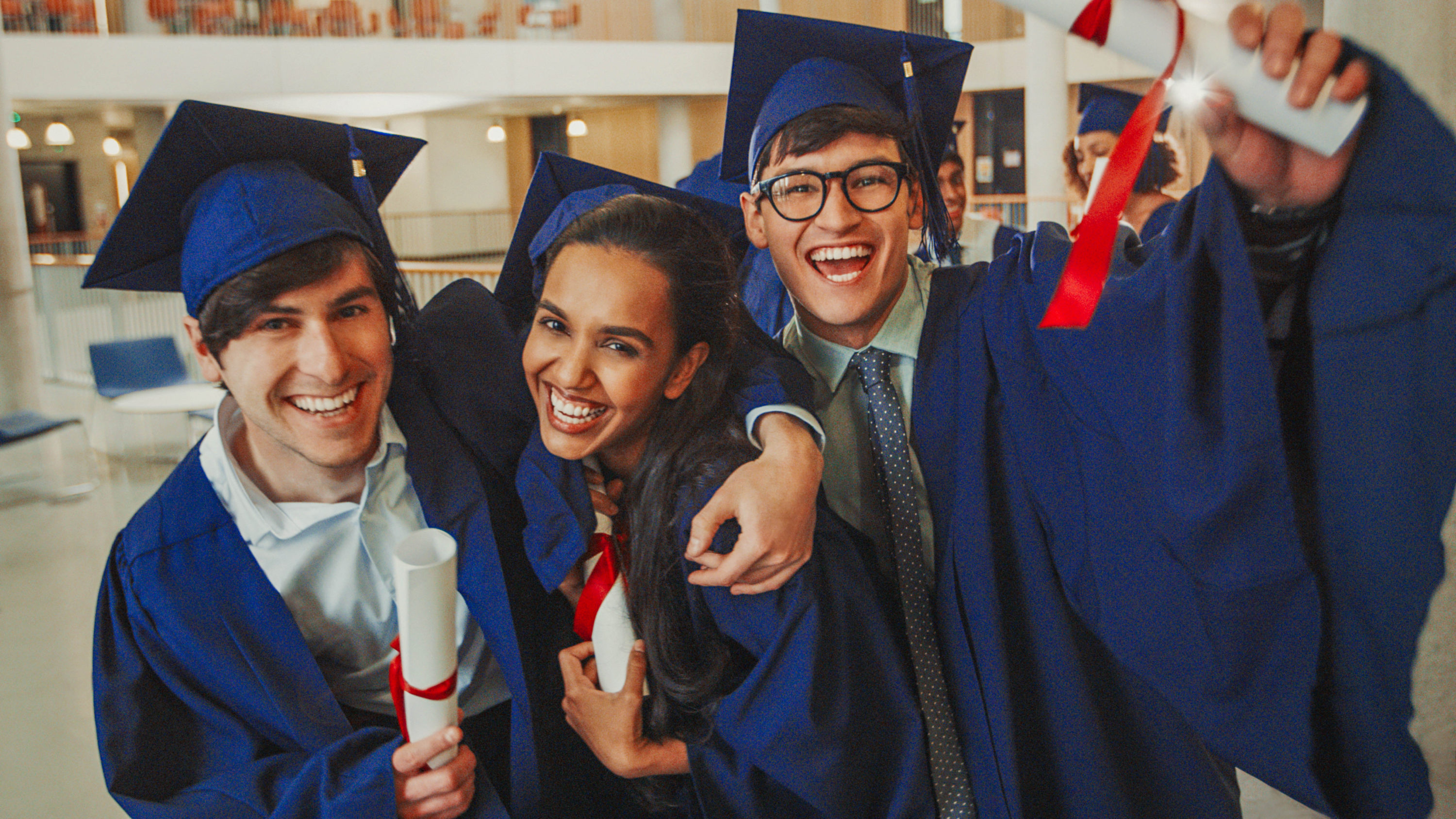 Graduation: Cap and Gown - Graduation ceremonies are steeped in tradition, the most noticeable of which may be the caps and gowns worn by students on hand to receive their degrees.