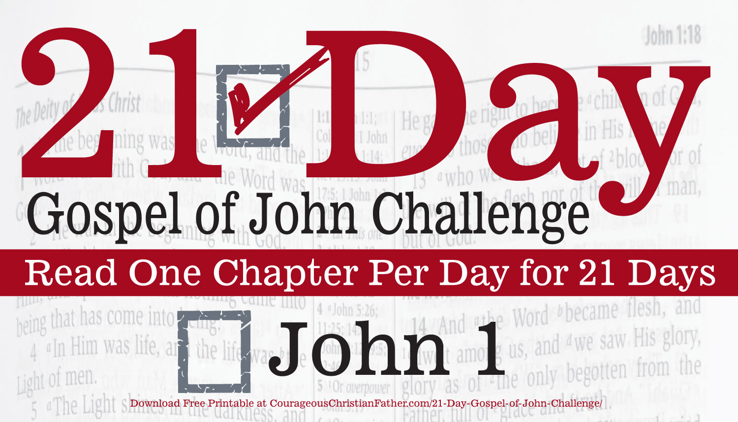 John 1. Today is day one of the 21 day Gospel of John challenge. Read chapter 1 of the Gospel of John. In this blog post I talk about that first chapter. #John1