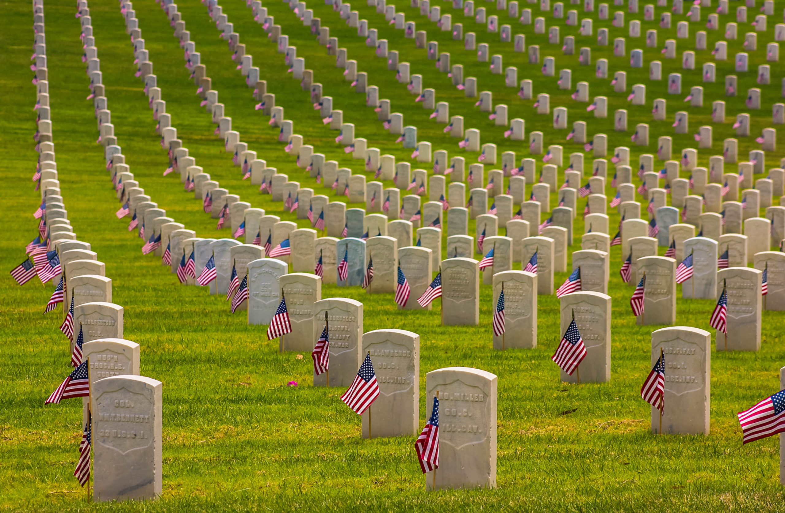Boy Scouts banned from planting American flags on veterans' graves for Memorial Day due to coronavirus. #MemorialDay #BoyScouts