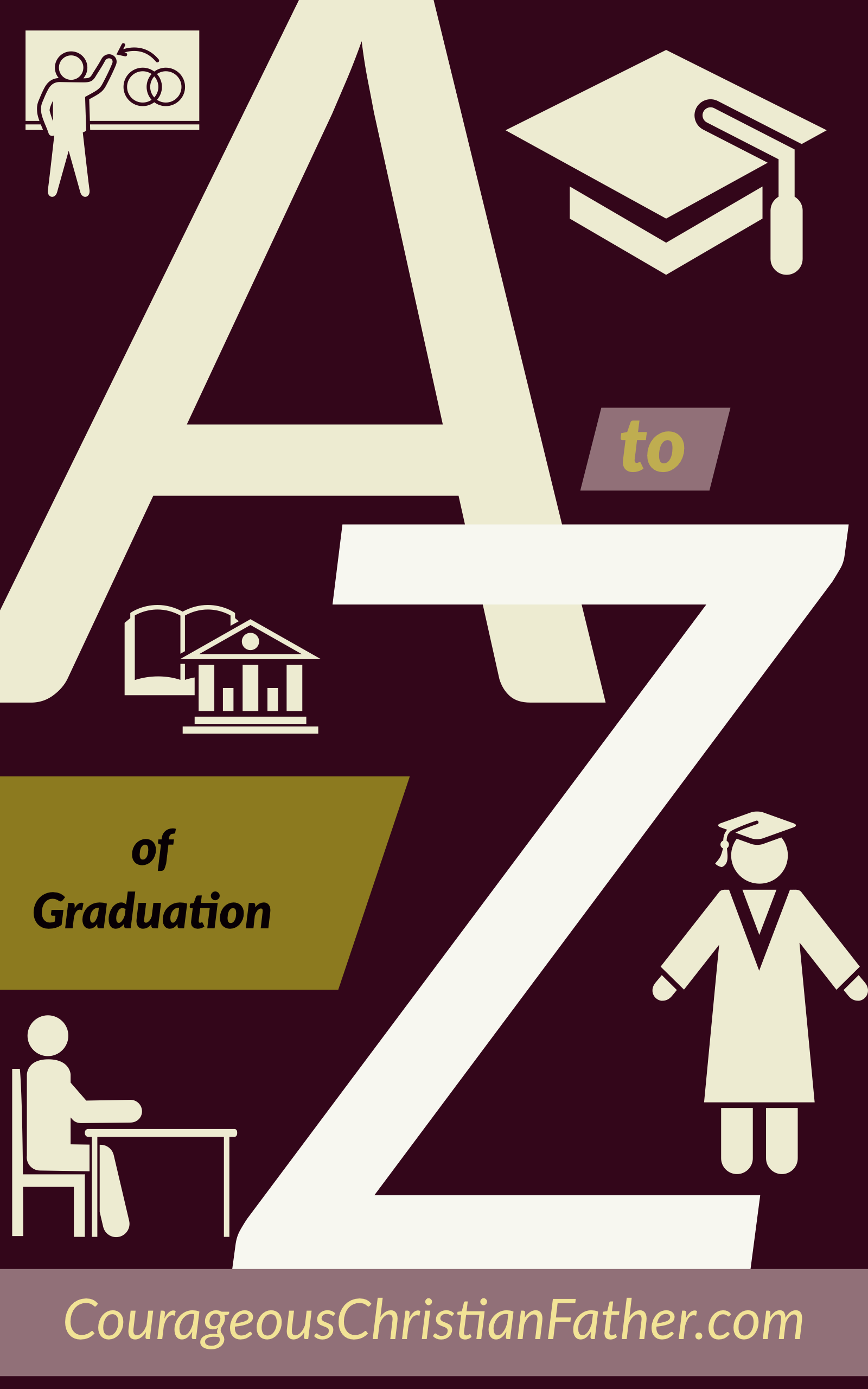 A-Z of Graduation - Pertains to graduating or what it took to graduate. #Graduation 