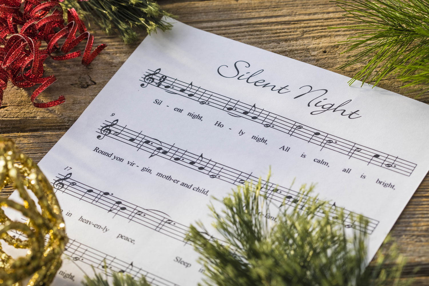 Christmas Carol Spotlight: Silent Night - The history of and lyrics to "Silent Night." #SilentNight