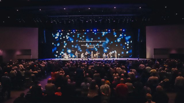 Concert inside the Answers Center at the Ark Encounter - World’s Largest Christian Music Festival Coming to the Ark Encounter - Abraham Productions to Hold “40 Days & 40 Nights of Gospel Music at The Ark”