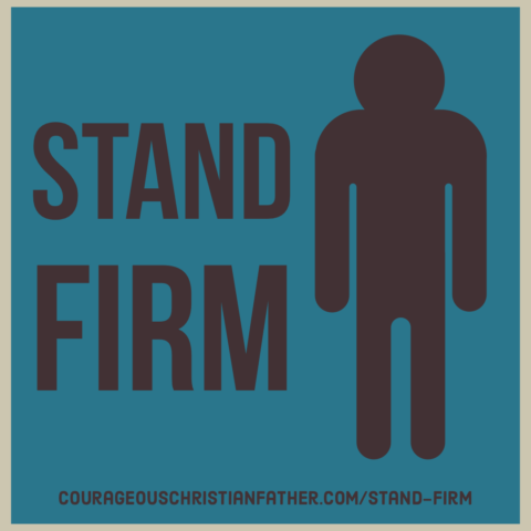 Stand Firm - The Bible does tell us in many places to firmly stand. We must have a solid foundation to be able to stand firm. #StandFirm #BGBG2 #Bible