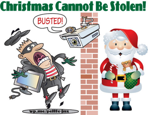 Christmas Cannot Be Stolen! No one can steal Christmas from us, nor can anything else including a pandemic. #Christmas