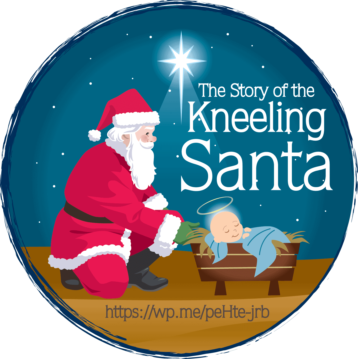 The Story of the Kneeling Santa