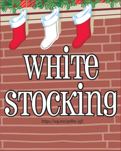 White Stocking - a way of giving to Jesus with things that have been done for another and/or with what you are thankful for. #WhiteStocking