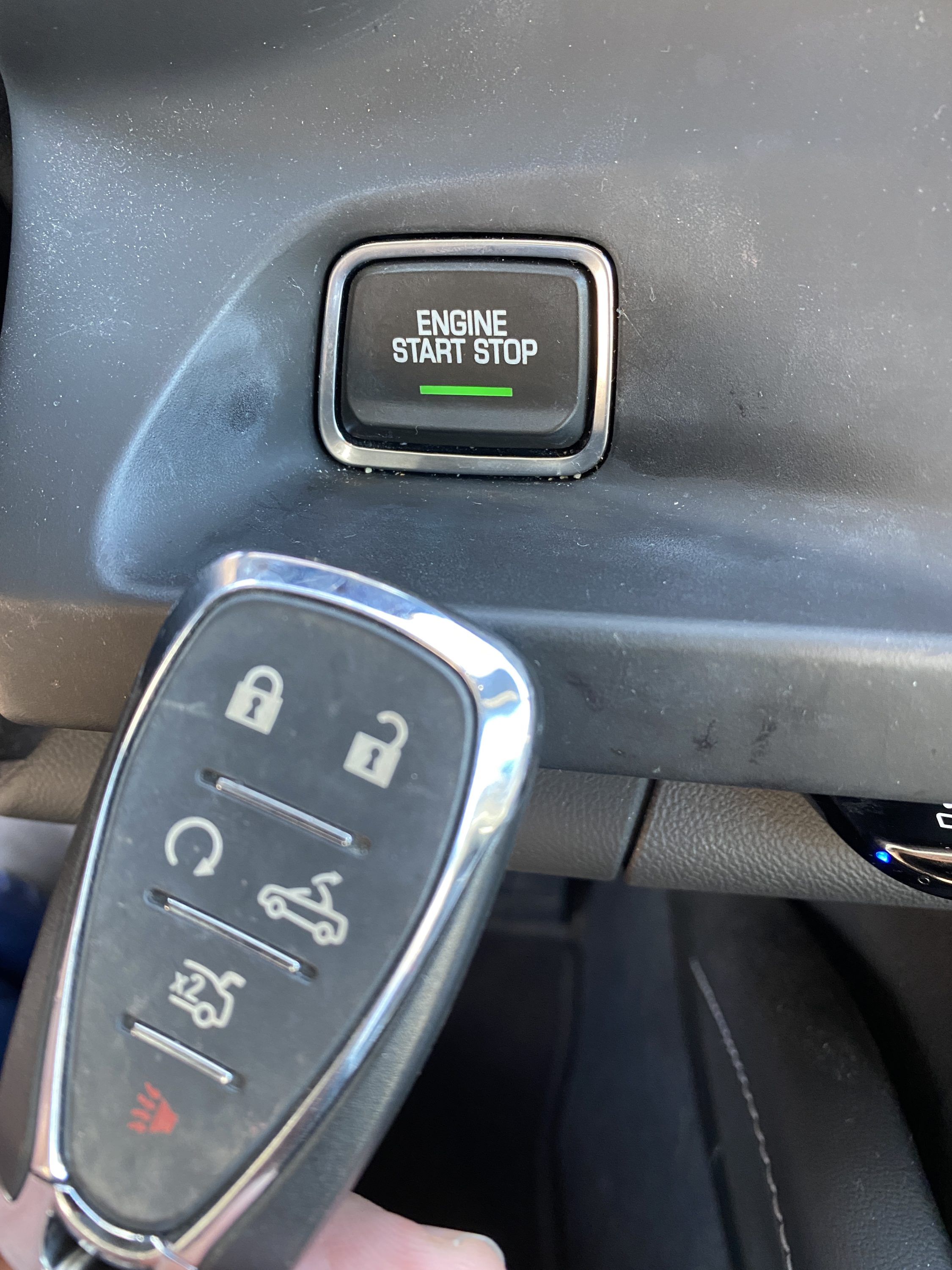 Obsolete Automotive parts and features - Push Button Start and keyfob