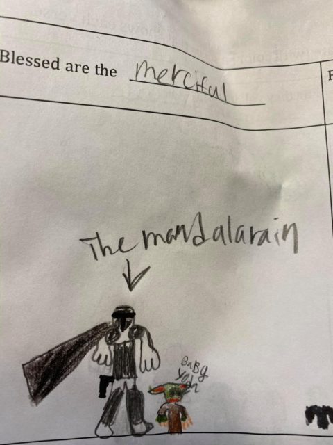 Merciful like the Mandalorian - It's is amazing how the Holy Spirit can use a young child can show us things, for example, this story about being merciful. #Merciful #Mandalorian