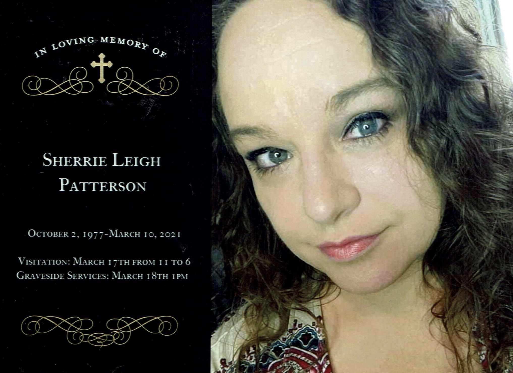 Sherrie Patterson Memorial Card