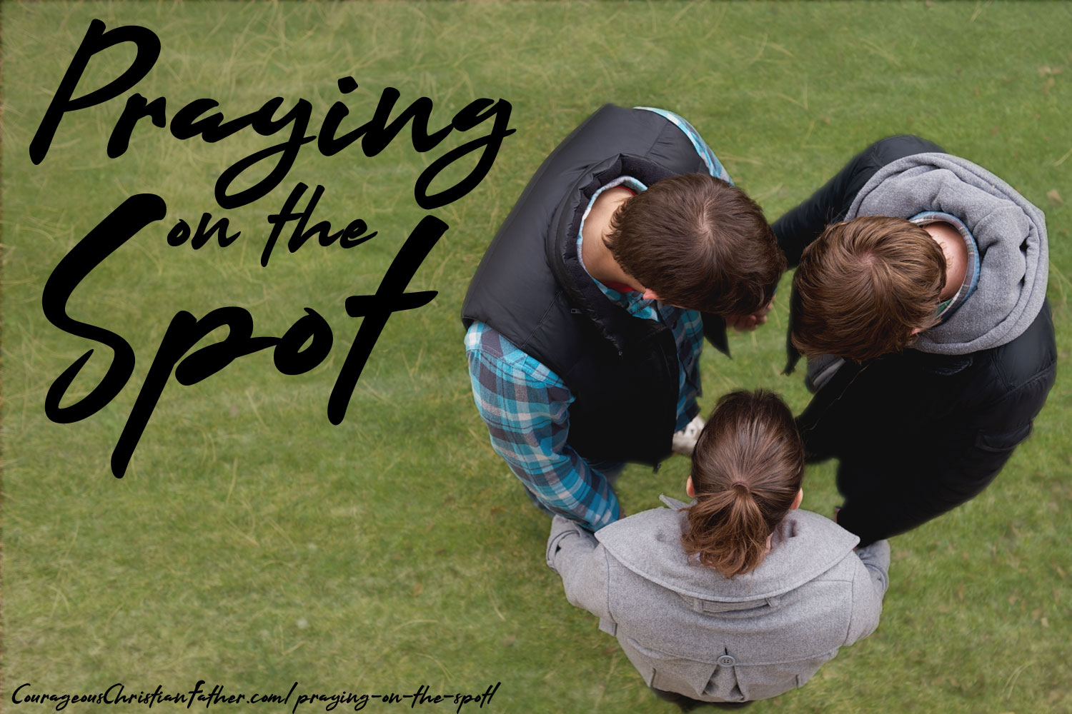 Praying on the Spot - Too often we are asked to pray for a matter for someone and we too often brush it off and simply reply, I will pray for it and often we don't. The best way to be a great witness for that is to stop what you are doing and pray on the spot!