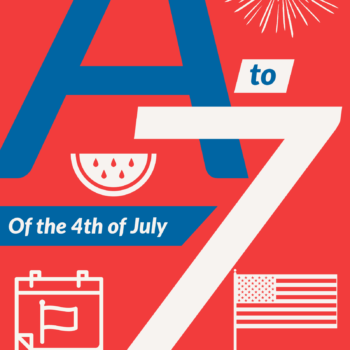 A-Z of 4th of July - This is a list of things A to Z about the 4th of July (A-Z of Independence Day). #4thofJuly #IndependenceDay
