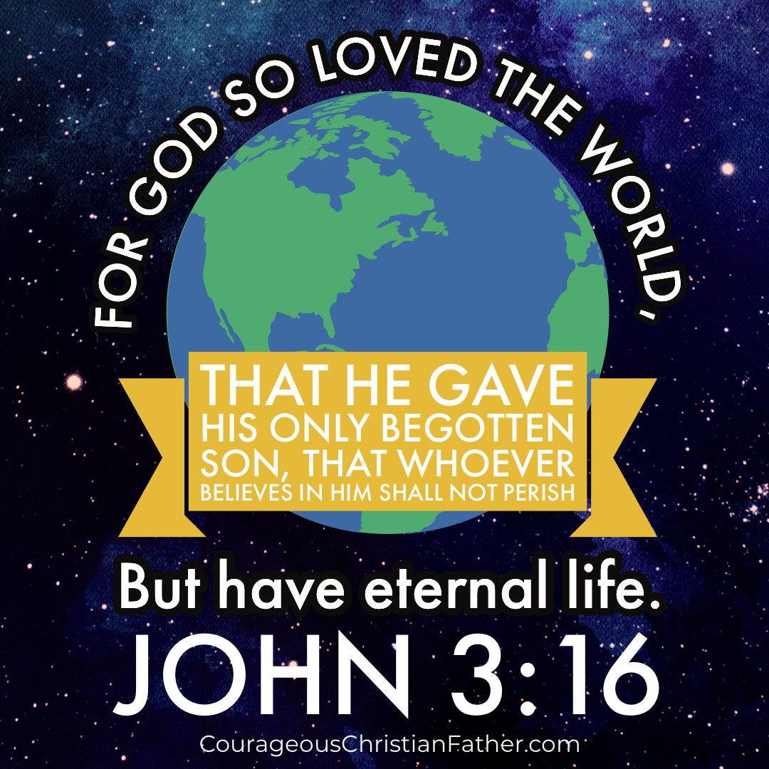 ““For God so loved the world, that He gave His only begotten Son, that whoever believes in Him shall not perish, but have eternal life.”
‭‭John‬ ‭3:16‬ ‭NASB1995‬‬ 
#John316 #John316Day #316jesussaves 
#bgbg2