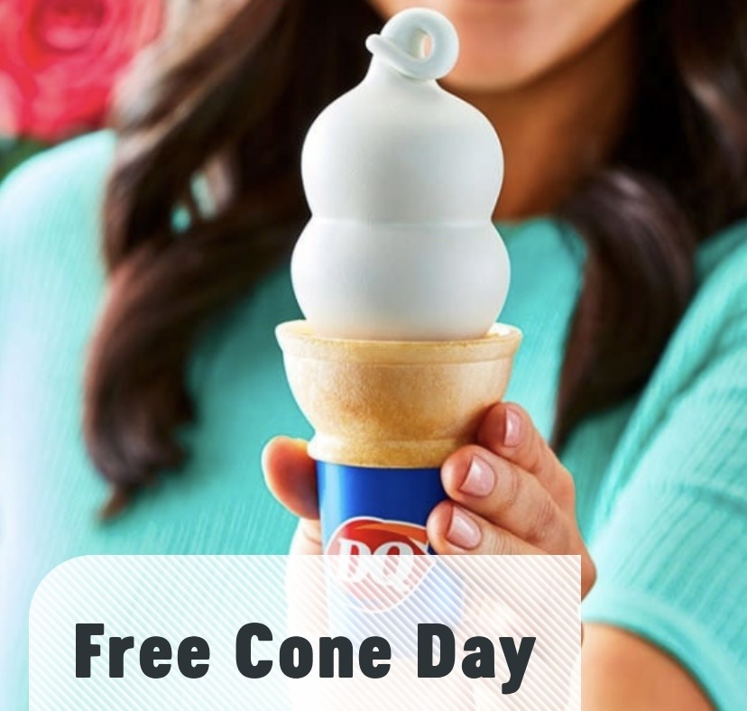 Free Ice Cream Cone for Free Cone Day