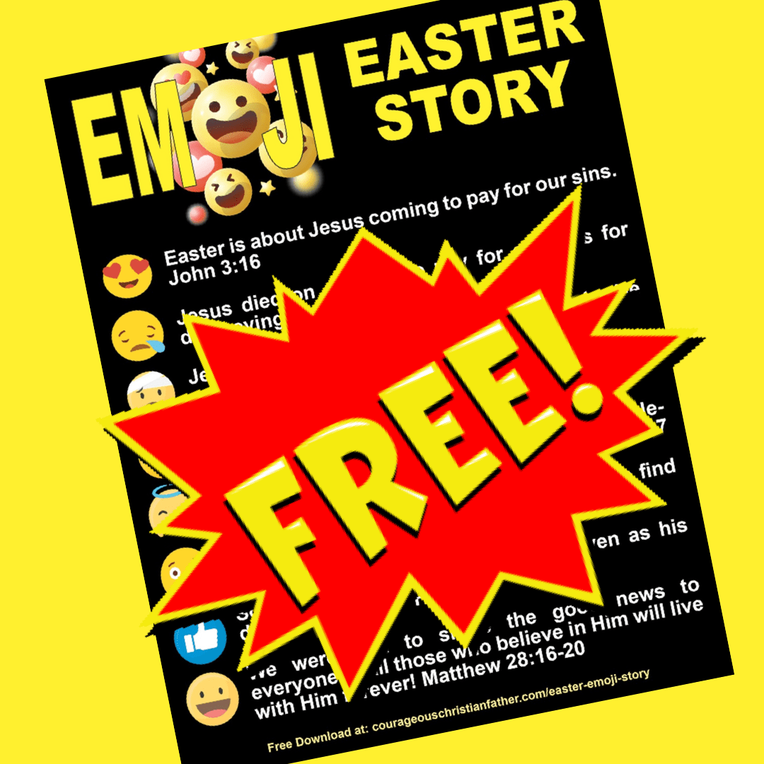 Emoji Easter Story a free Easter Printable with Emojis sharing the Easter Story. #Emoji #EmojiEaster #Easter #EasterPrintable #bgbg2