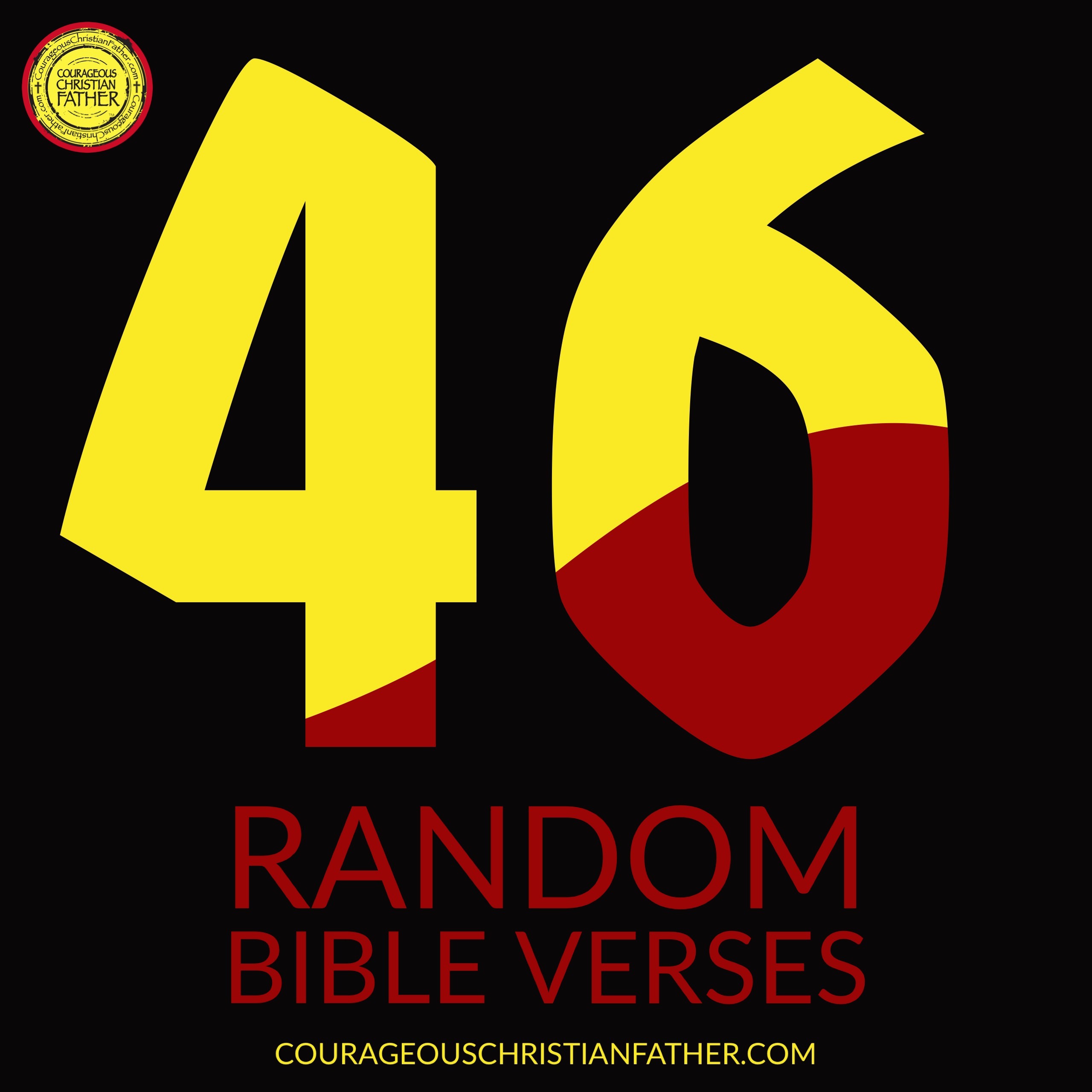 46 Random Bible Verses - this blog post shares 46 random Bible verses. #bibleverses #bgbg2 