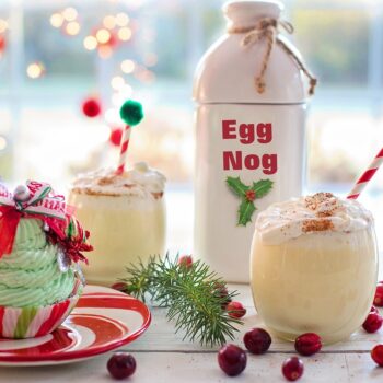 egg nog, christmas, drink Simple Eggnog Recipe #Eggnog #EggnogRecipe