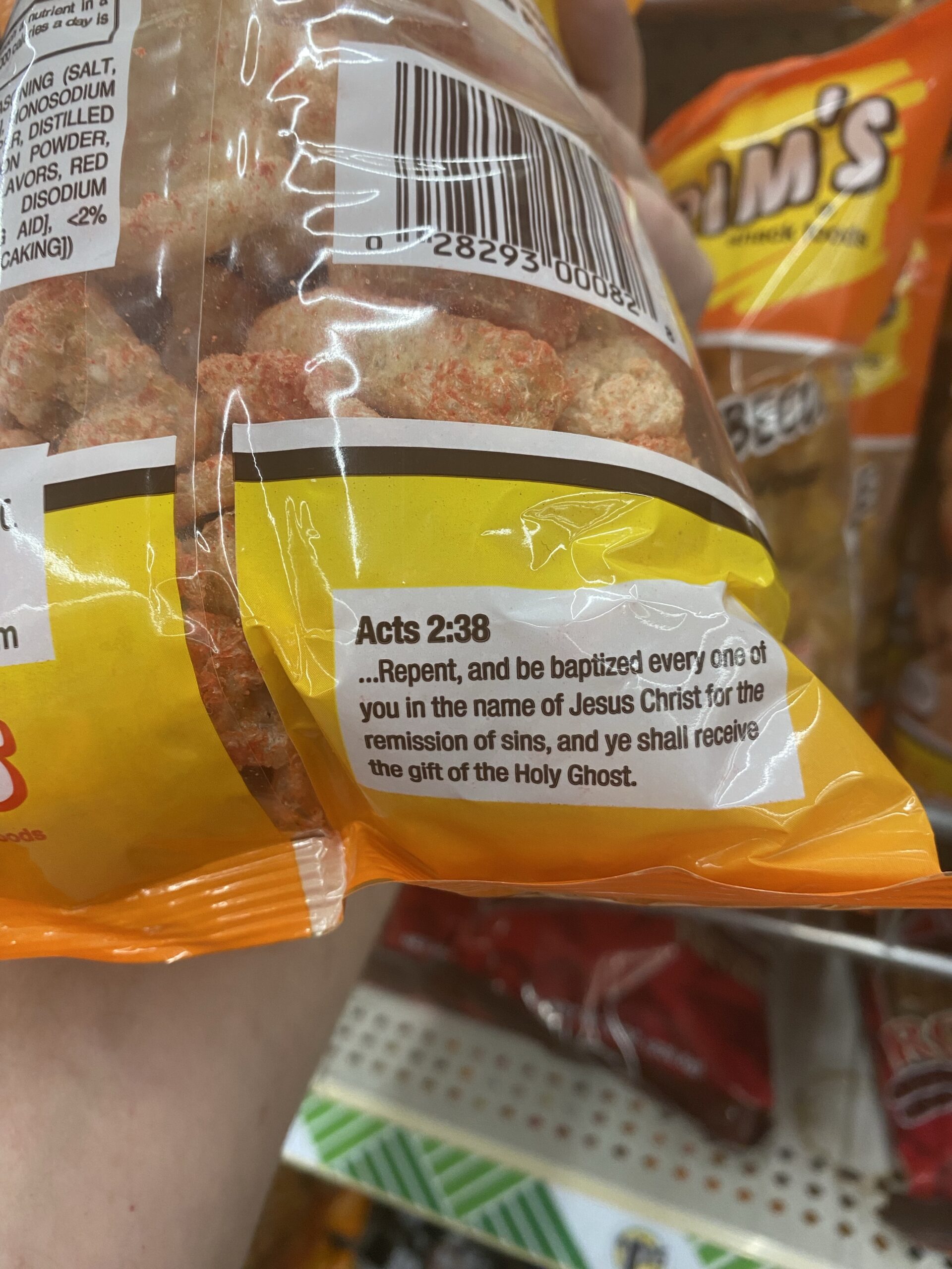 Acts 2:38 - Brim’s Snack Foods® 