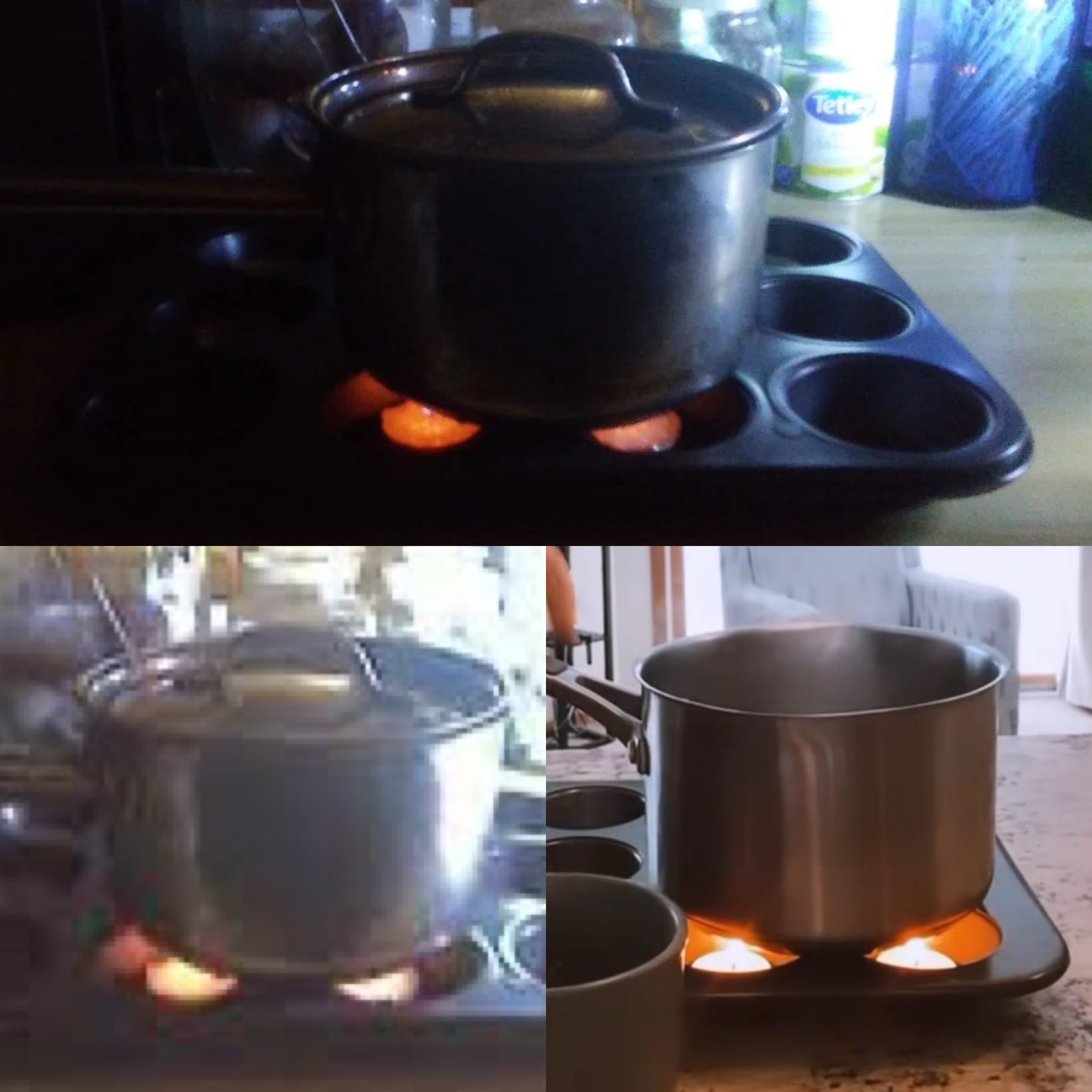 DIY Stove for Power Outage