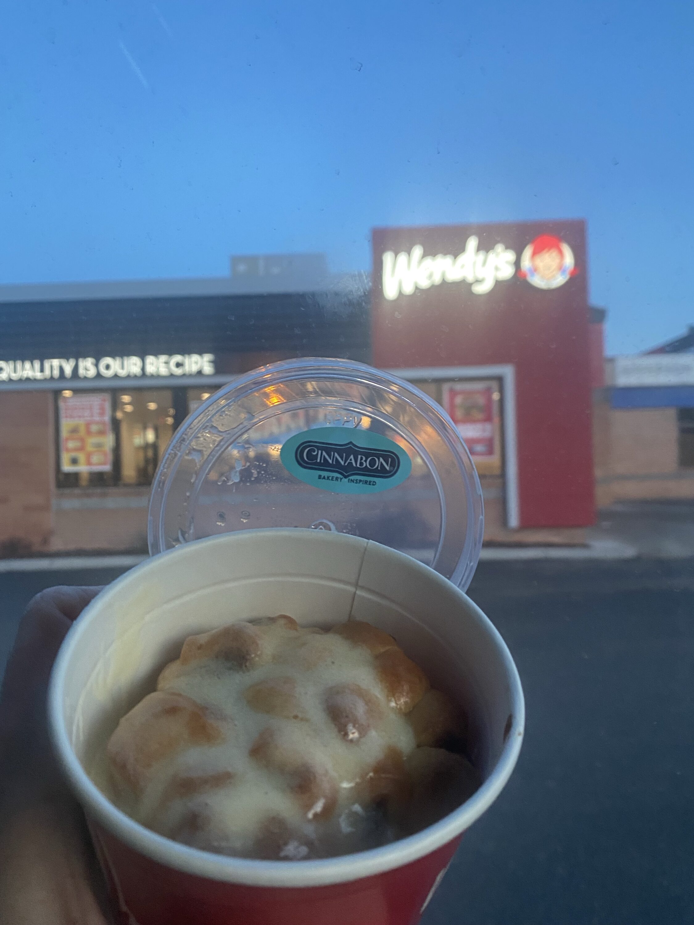 Cinnabon at Wendy's: Enjoy a free Cinnabon Pull-Apart at Wendy's until 10:30 am local time on Feb. 29. Must use mobile app. 